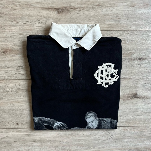 Polo Ralph Lauren RLFC Athl Div SS Stadium Graphic Rugby Shirt - Picture 4 of 6